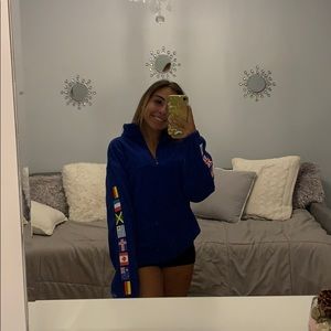flag quarter zip